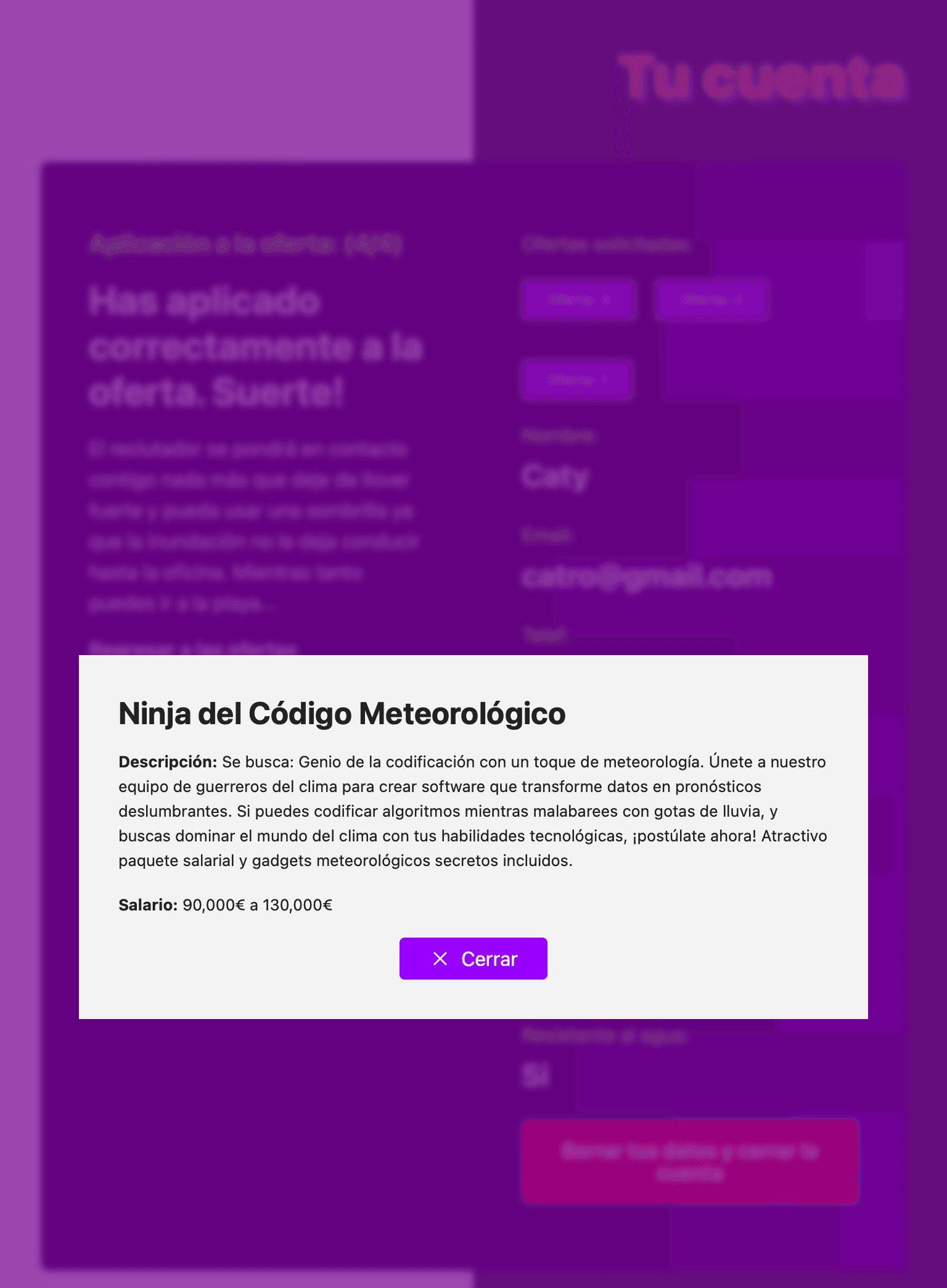 Imágenes del formulario de múltiples pasos
