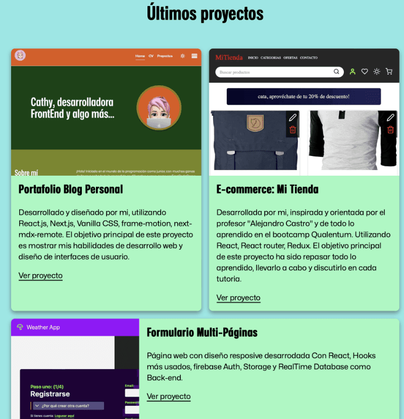 Imágenes del formulario de múltiples pasos