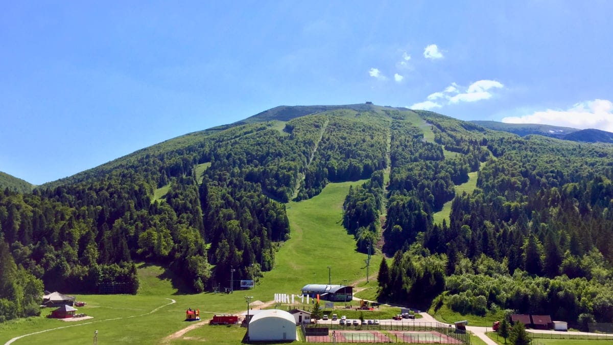 Centro de esqui en Bjelašnica en verano